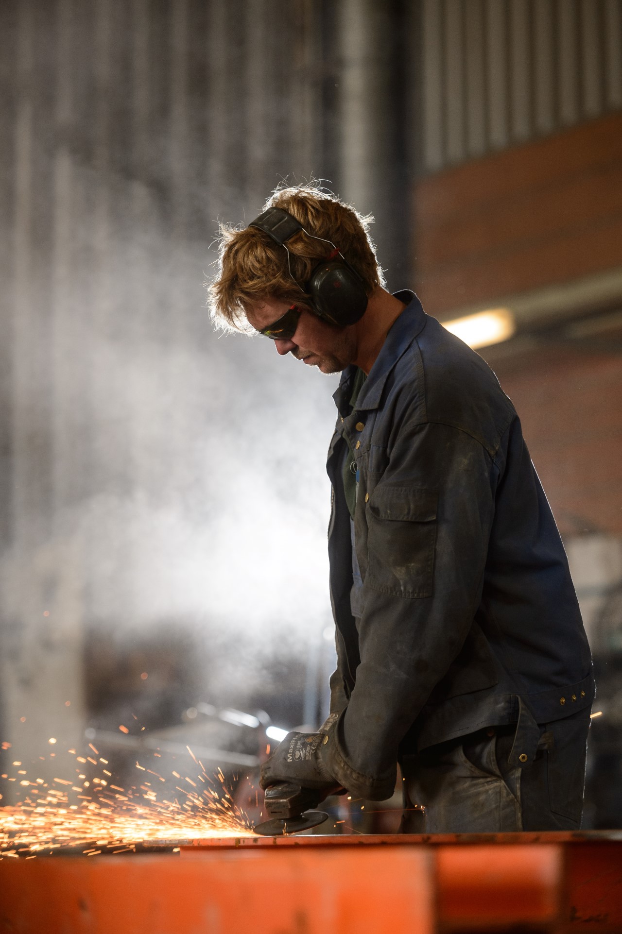 Jakob Haaf in der betriebseigenen Werkstatt © Haaf Firmengruppe